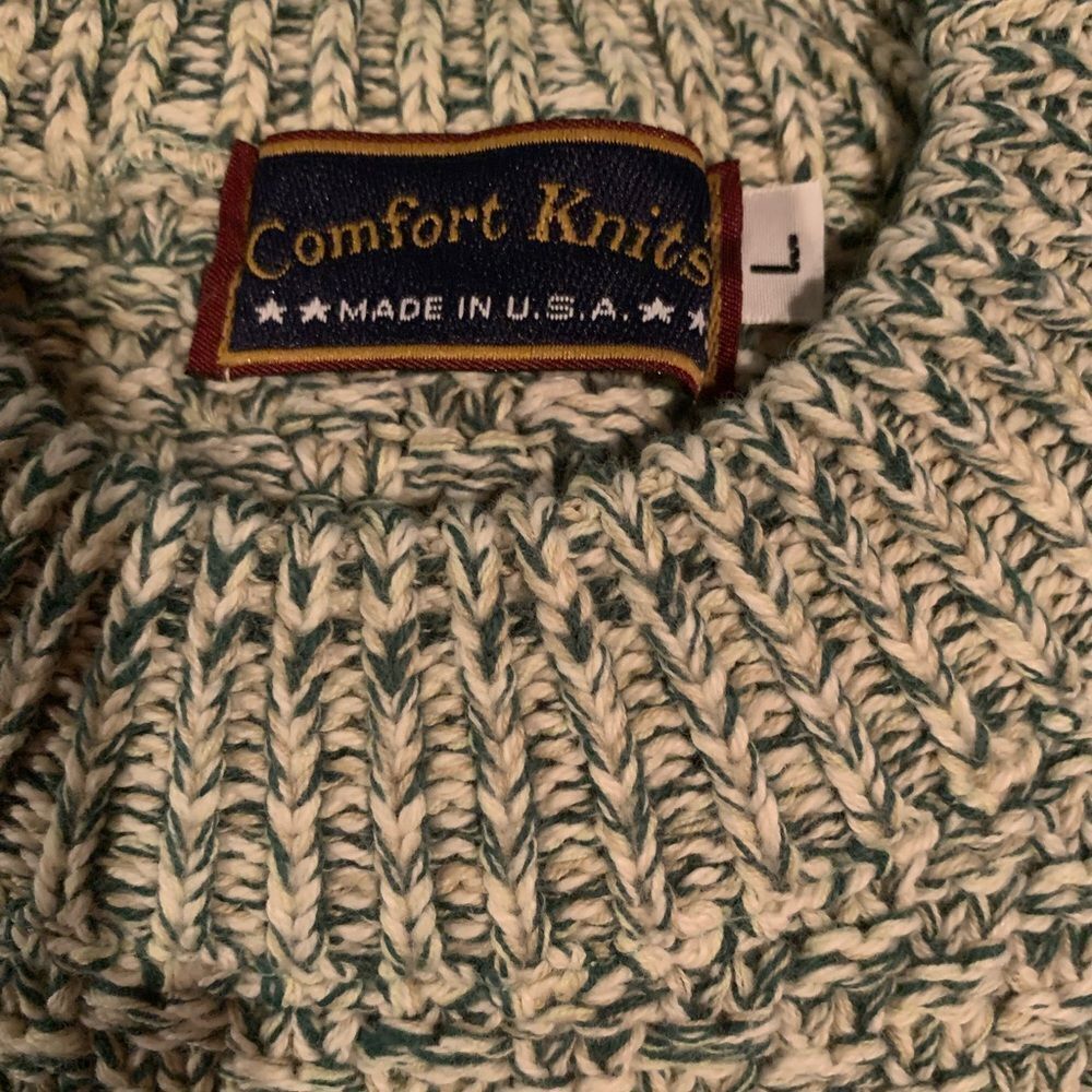 Unisex Green Comfort Knits Green Sweater  - Picture 8 of 10